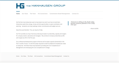 Desktop Screenshot of hanhausengroup.com